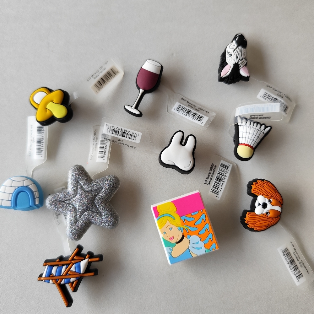 4/$50⭐️Crocs JIBBITZ Charms - 10pcs